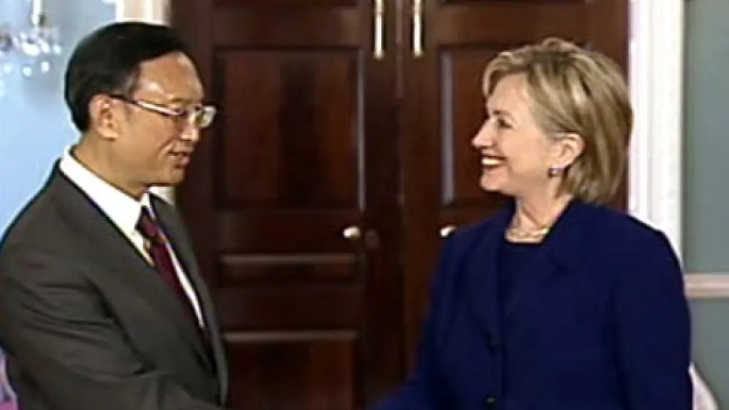 Jang Ťie-čch\' a Hillary Clintonová