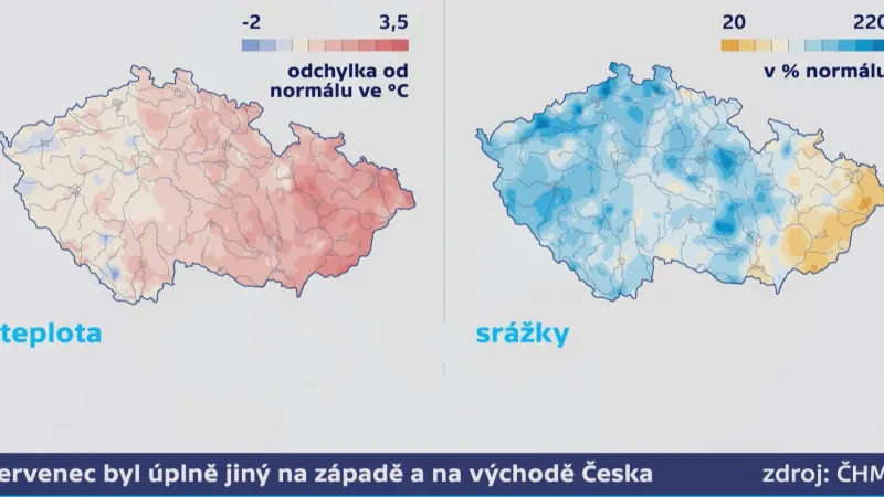 Jaký byl červenec 2021