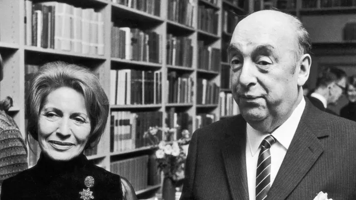 Pablo Neruda s manželkou Matildou