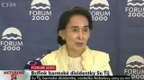 Brífink nositelky Nobelovy ceny za mír Do Aun Schan Su Ťij