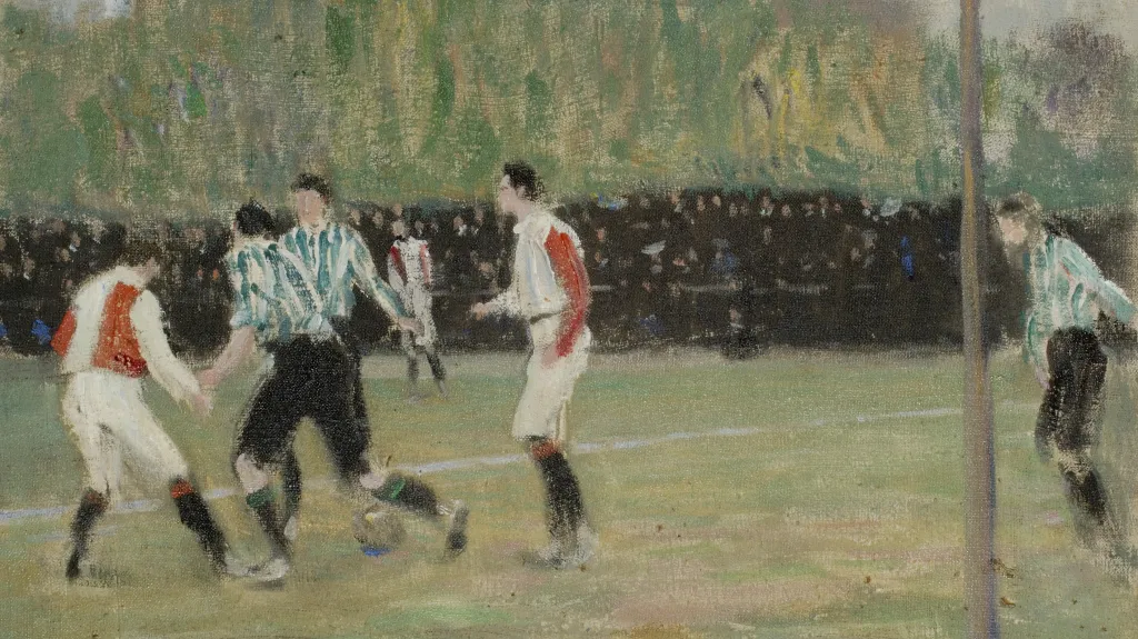 Jan Preisler / Kopaná, 1906