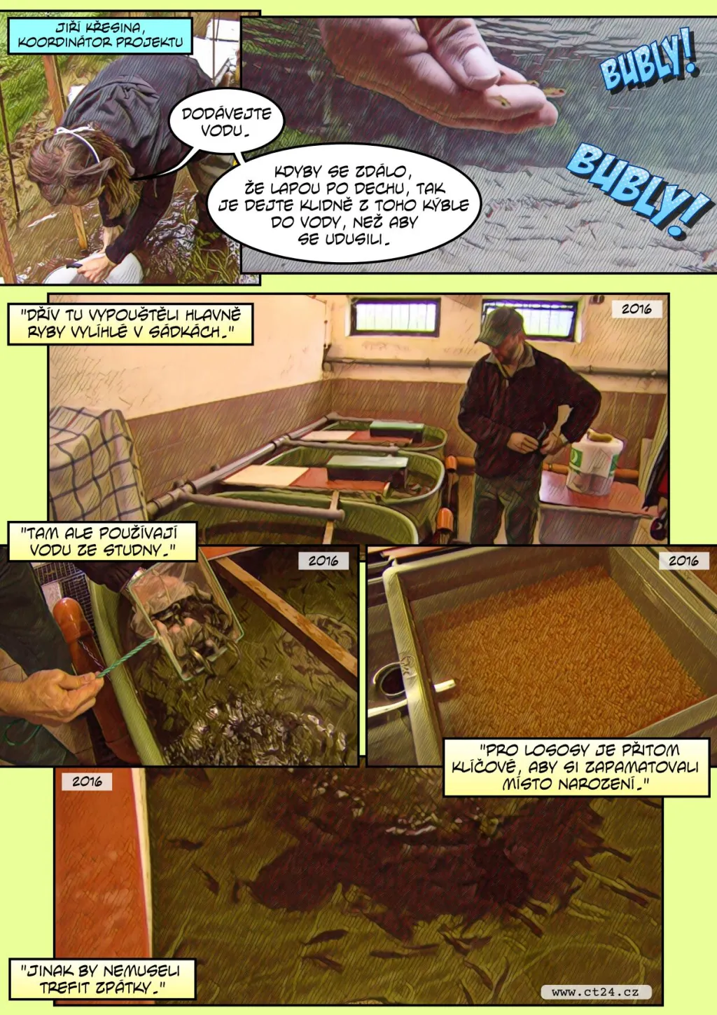 Nové přechody pro lososy