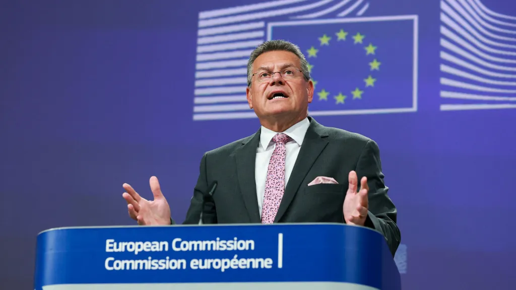 Eurokomisař pro obchod Maroš Šefčovič představil obchodní dohody s Mercosurem a Mexikem