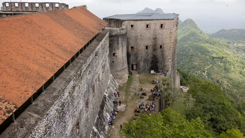 Pohled na pevnost Citadelle Laferrière