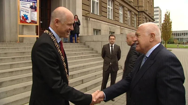 Václav Klaus a Karel Melzoch