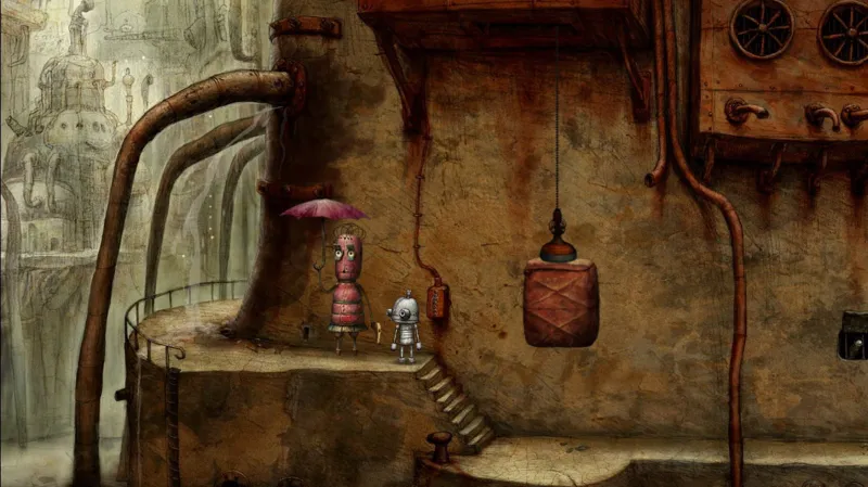 Screenshot ze hry Machinarium