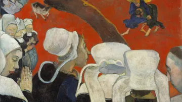 Paul Gauguin / Vize kázání, 1888