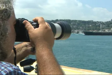 Štáb ČT má exkluzivní důkazy o ruské krádeži ukrajinského obilí. Pozoroval loď plující do Turecka
