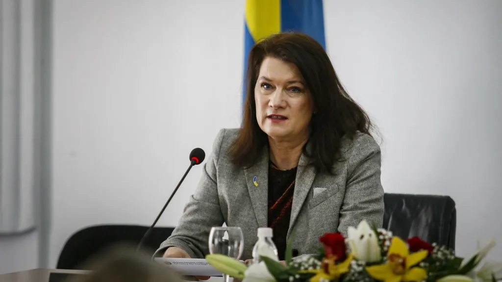 Švédská ministryně zahraničí Ann Lindeová