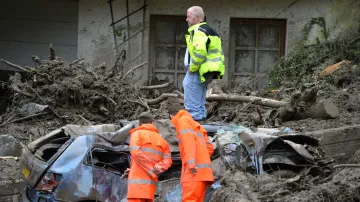 Následky povodní v Salcburku