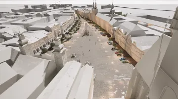 Přestavba Velkého náměstí v Hradci Králové