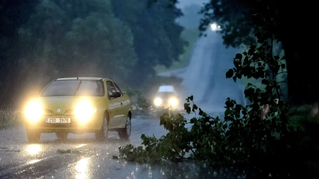 Bouřky na Vysočině