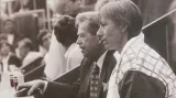 Václav Havel s tenistkou Martinou Navrátilovou