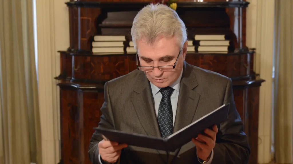 Předseda Senátu Milan Štěch (ČSSD)