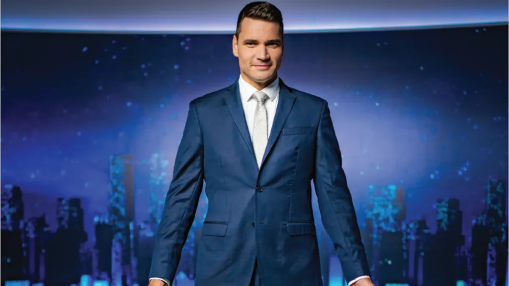 Moderátor pořadu Hyde Park Civilizace Daniel Stach