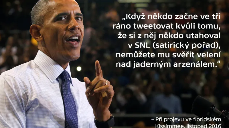 Obama o Trumpovi