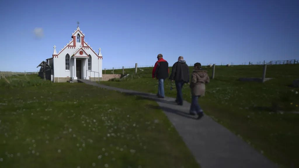 Italská kaple na Orknejských ostrovech