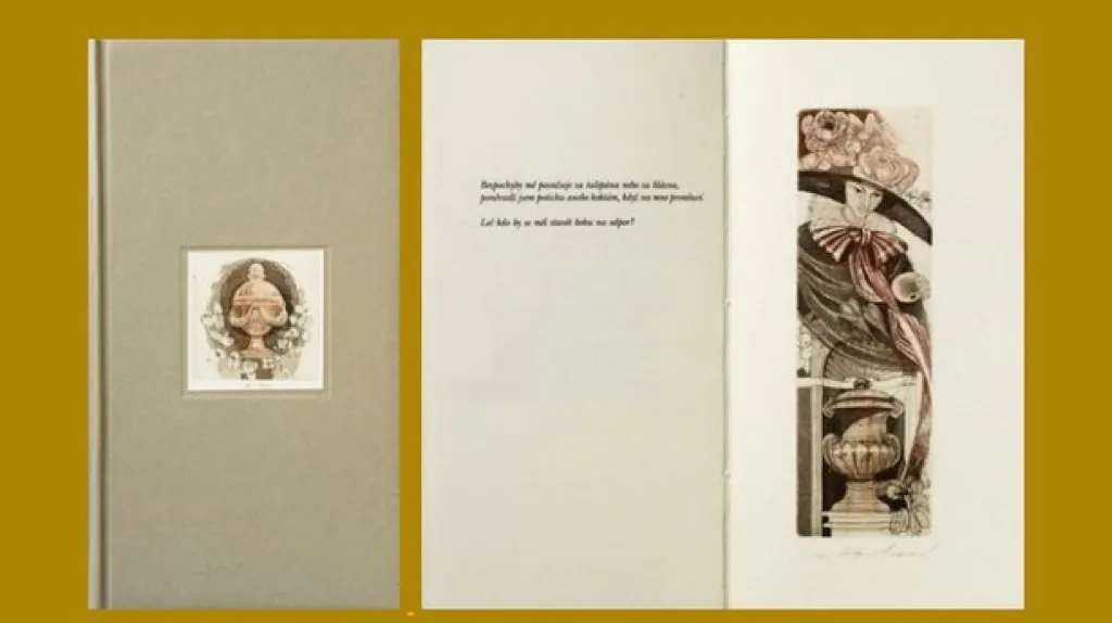 Richard Aldington : Sen v Lucemburské zahradě / typografie Zdeněk Ziegler