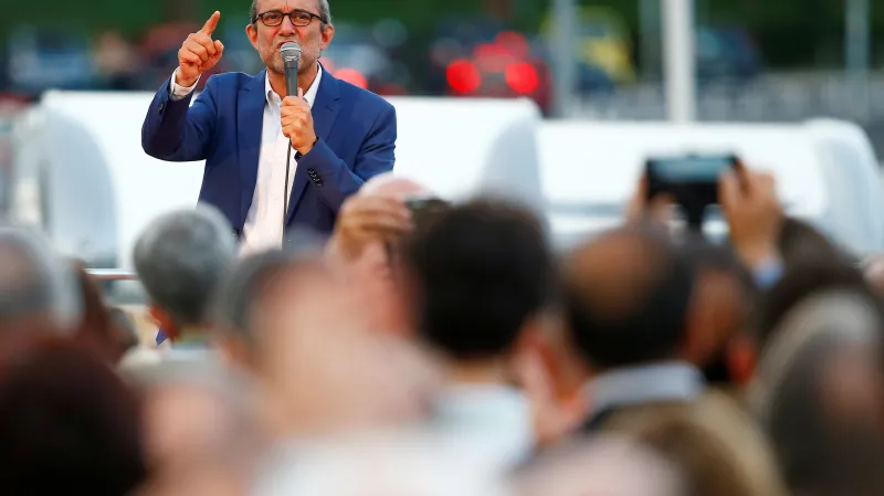 Kandidát Demokratické strany na post starosty Říma Roberto Giachetti