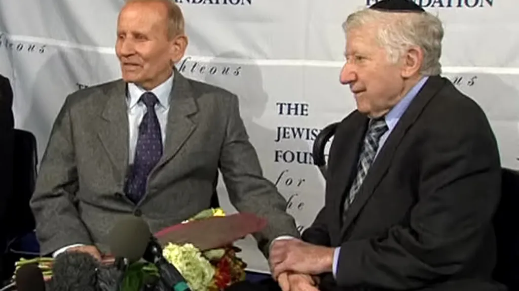 Setkání Czeslawa Polziece a Leona Gerstena