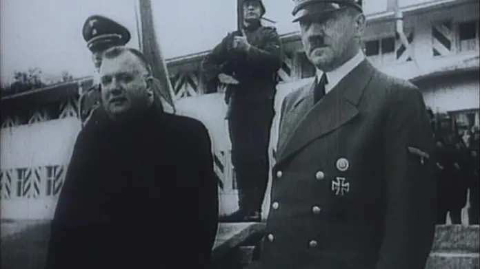 Josef Tiso s Adolfem Hitlerem