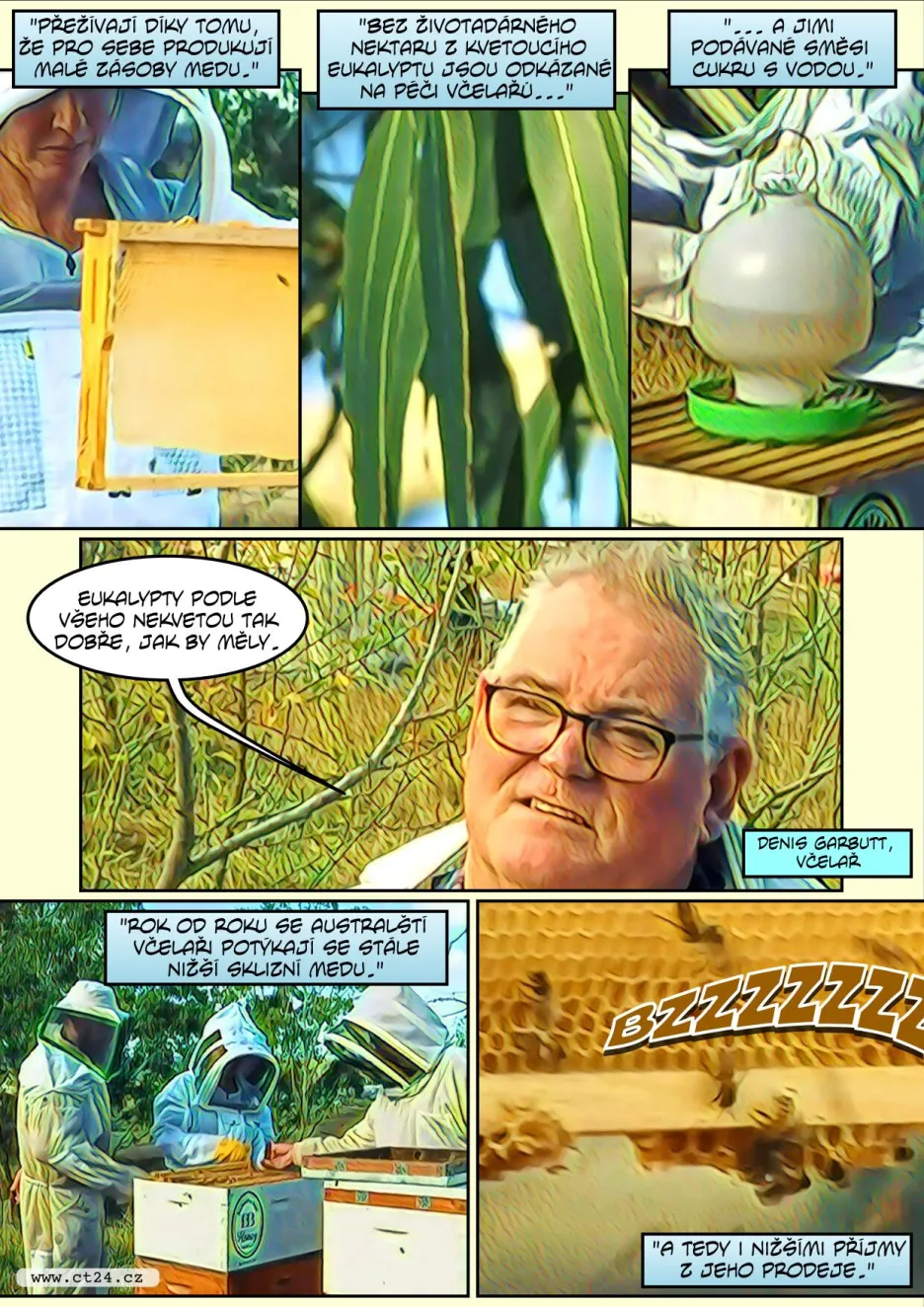 Včely komiks