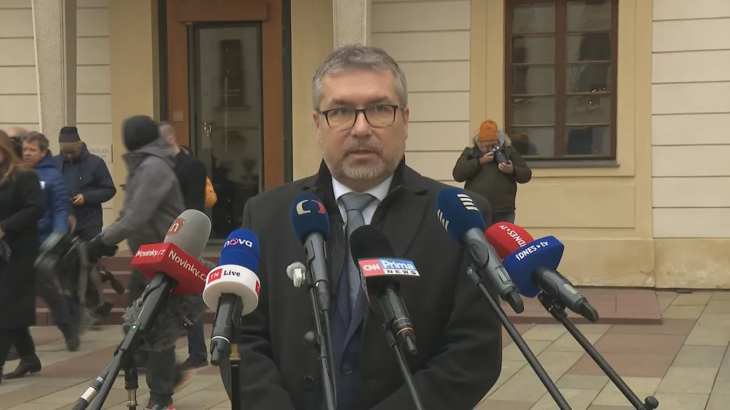 Ministr zemědělství Martin Šebestyán (za SPD)