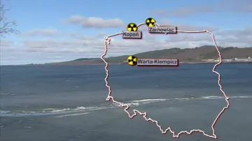 Možné lokality polské jaderné elektrárny