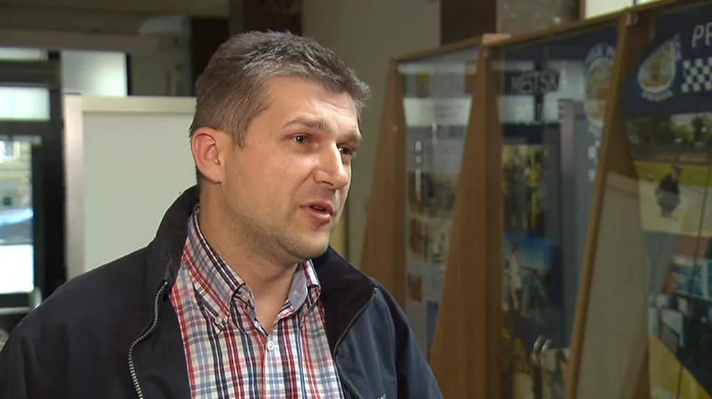 Náměstek pražské městské policie Ludvík Klema