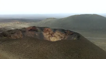 Krátery na Lanzarote
