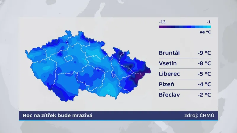 Mrazivé prosincové noci