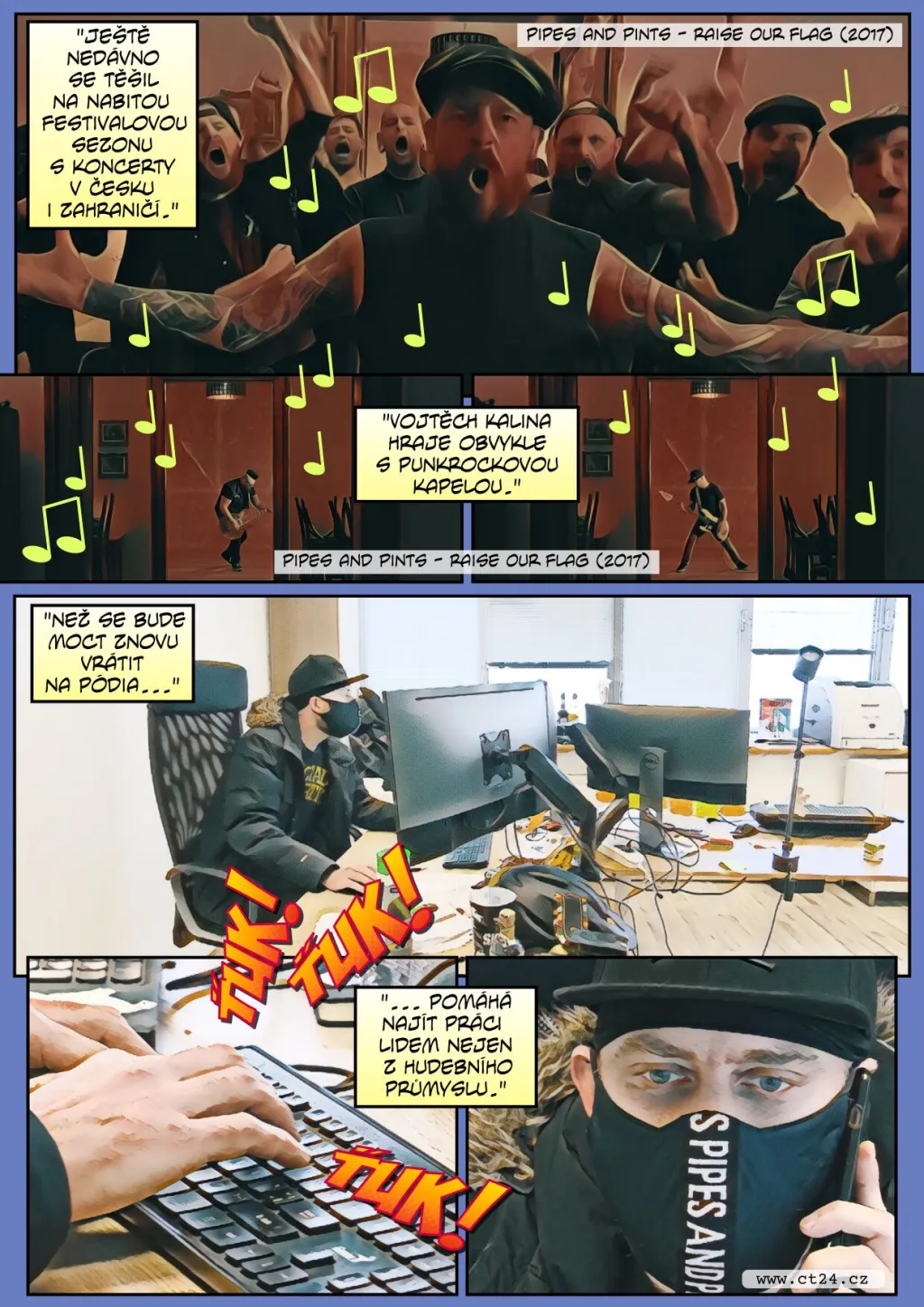 Pomoc umělcům bez výdělku. Díky nové platformě mohou najít dočasnou práci i v jiných oborech