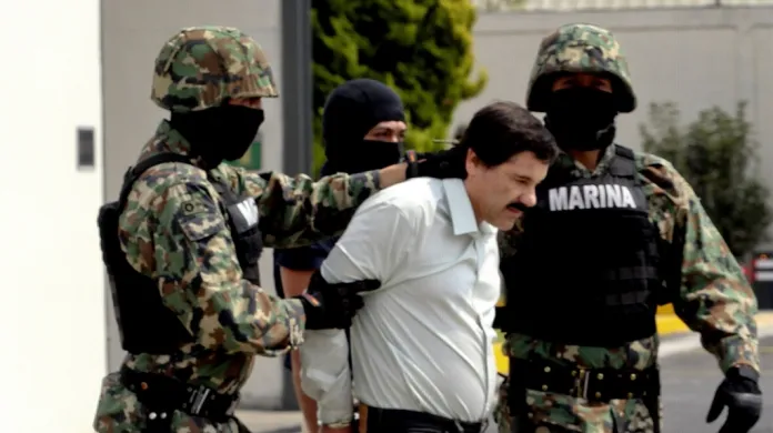 Zatčení drogového bosse "Prcka" Guzmána