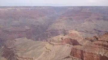 Pohled na Grand Canyon je úchvatný