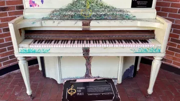 Umělecky zpracované pianino