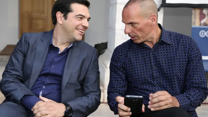 Alexis Tsipras a Janis Varufakis