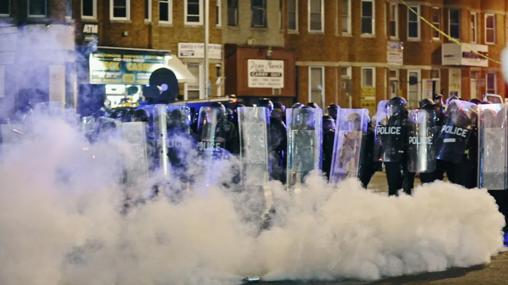 Protesty v Baltimoru