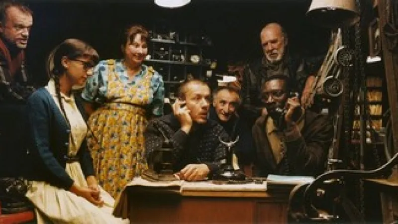 Scéna z francouzského filmu