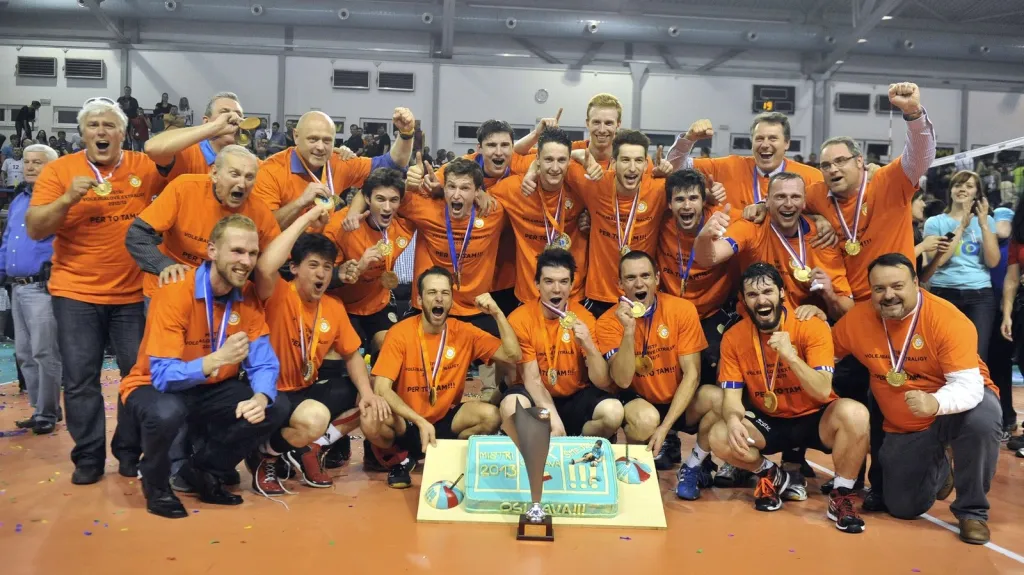 Volejbalisté mistrovské Ostravy