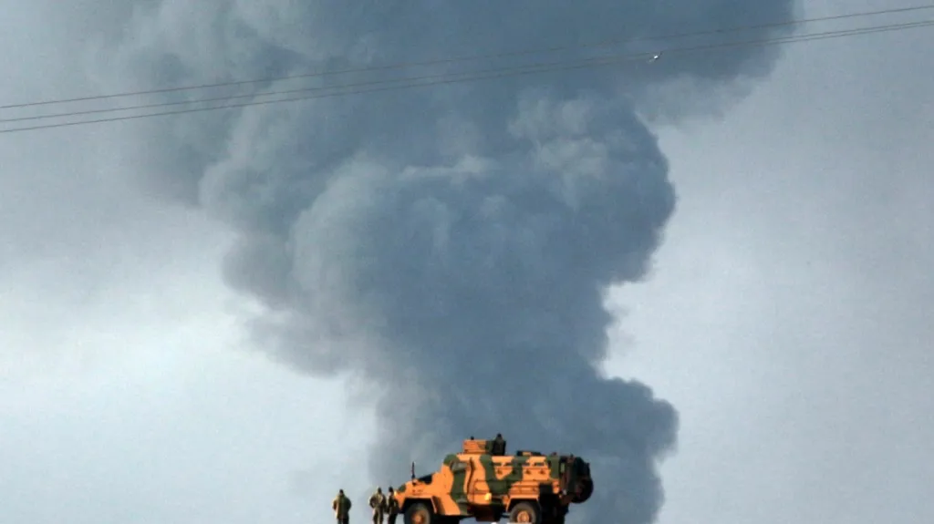 Boje s islamisty v Sýrii