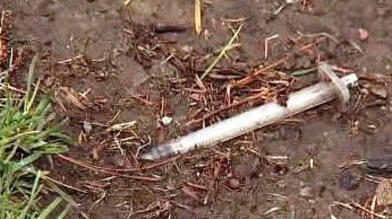 Použitá stříkačka