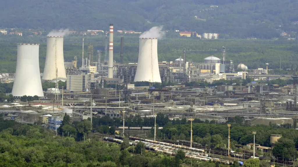 Chemička v Záluží u Litvínova