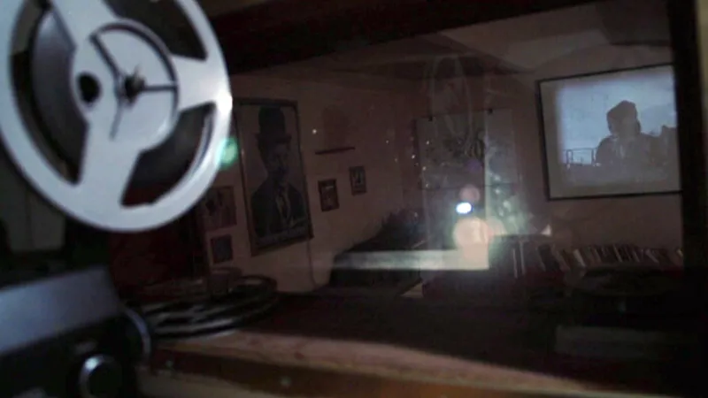 Promítání v kině