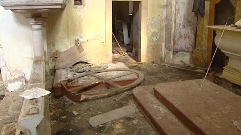 Zkáza kostela v Javorníku