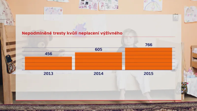 Graf: Nepodmíněné tresty kvůli neplacení výživného