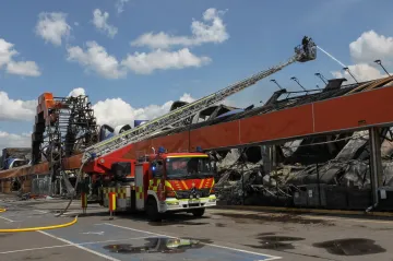 Ruské údery zabily v Charkově ženu a v Kryvém Rihu zasáhly hypermarket