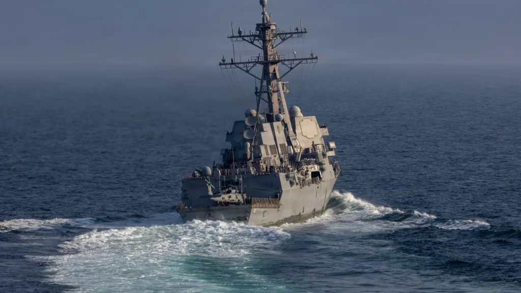 Ilustrační foto – americký torpédoborec