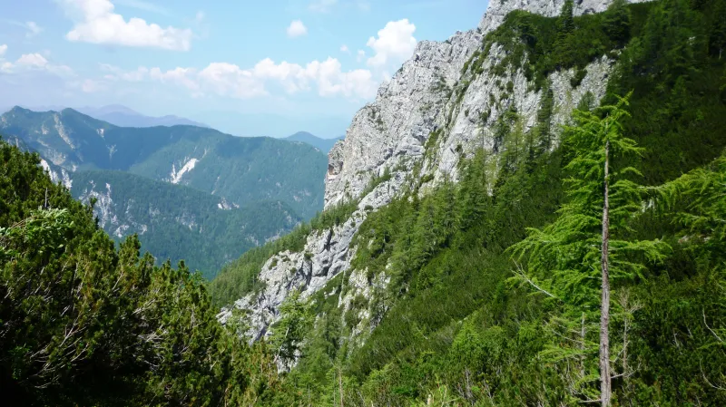 Cesta na vrchol Špik