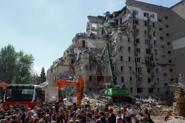 Ukrajina hlásí po nočních útocích Ruska dva mrtvé, v Kyjevě přibylo obětí na 30
