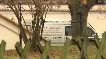 Odvážení nábytku z Bertramky